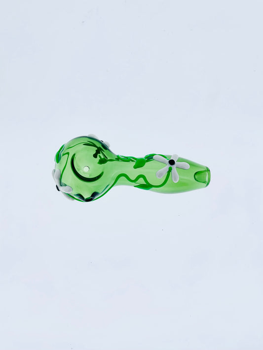 5" UV Flower Hand Pipe
