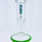 King Volcano 8" Straight Tube w/ Ice Catch & Color Base