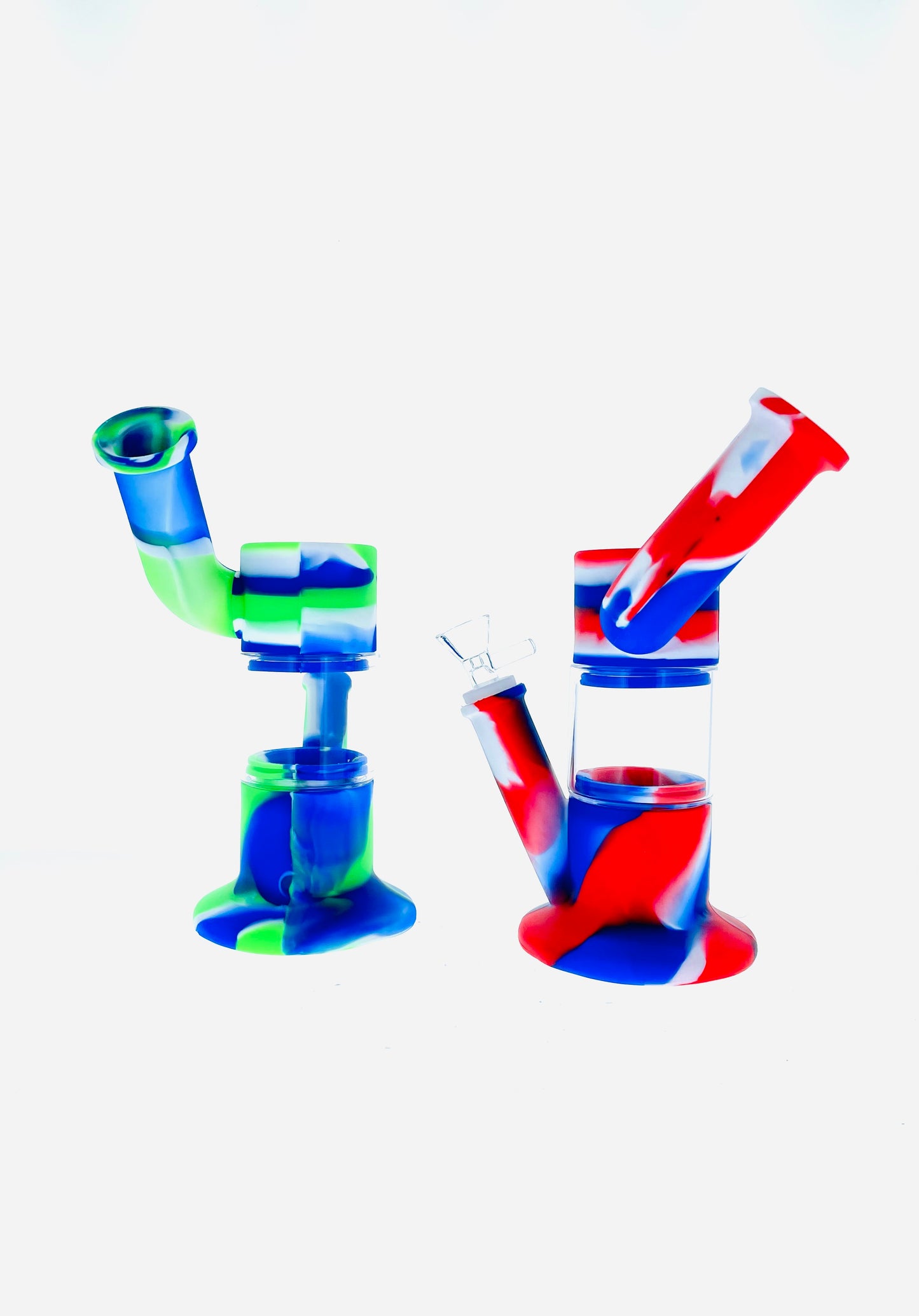 9" Silicone Rig w/ Turnable Mouth