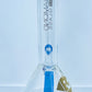 Diamond Glass 6" Beaker w/ Color Accents