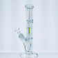 12"Holographic Straight Tube w/ UV Showerhead Perc