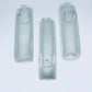 Atomic Glass 3" Glow N The Dark Square Hand Pipe