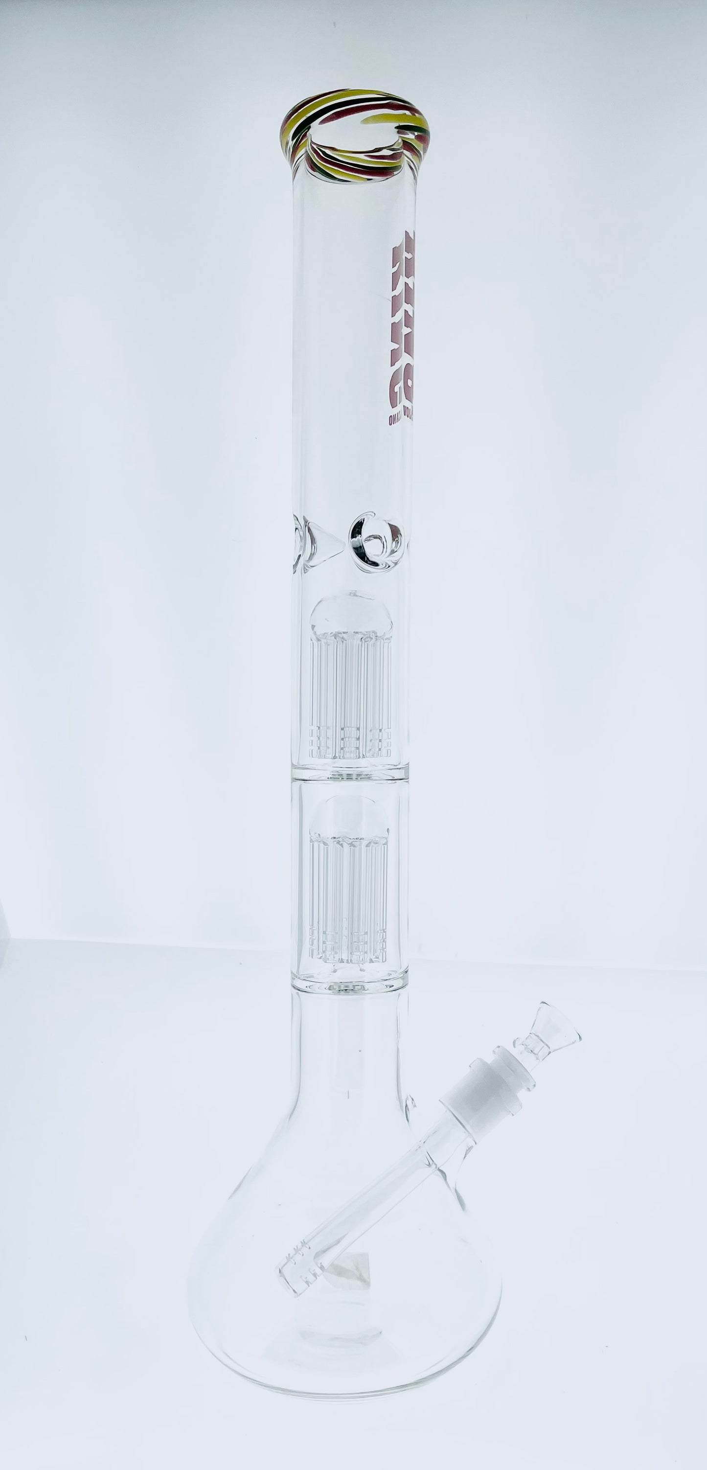 King Volcano 20" Beaker w/ Double Perc