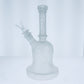 8.5" Etched Rig w/ Clear Design
