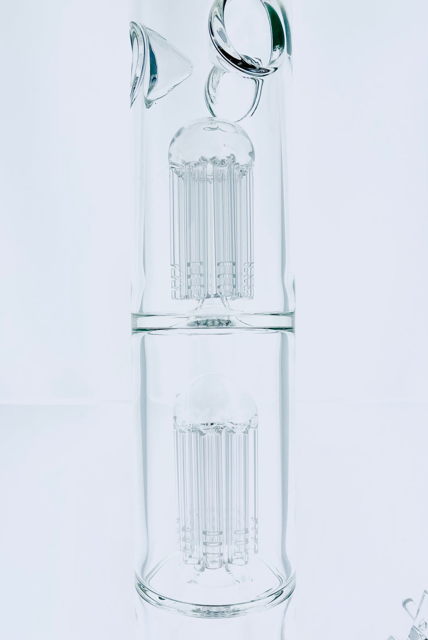 King Volcano 65mm Beaker w/ Perc & Ice Catch