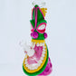 3D Painted Beaker Themed 13"