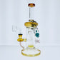 Phoenix 10" Bubble Trap Rig w/ Triple Marble