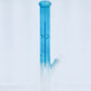 16" Blue Holographic Straight w/ Tree Arm Perc