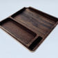 Dark Wood Rolling Tray
