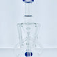 8" Double Uptake Recycler w/ Showerhead Perc & Pass Through