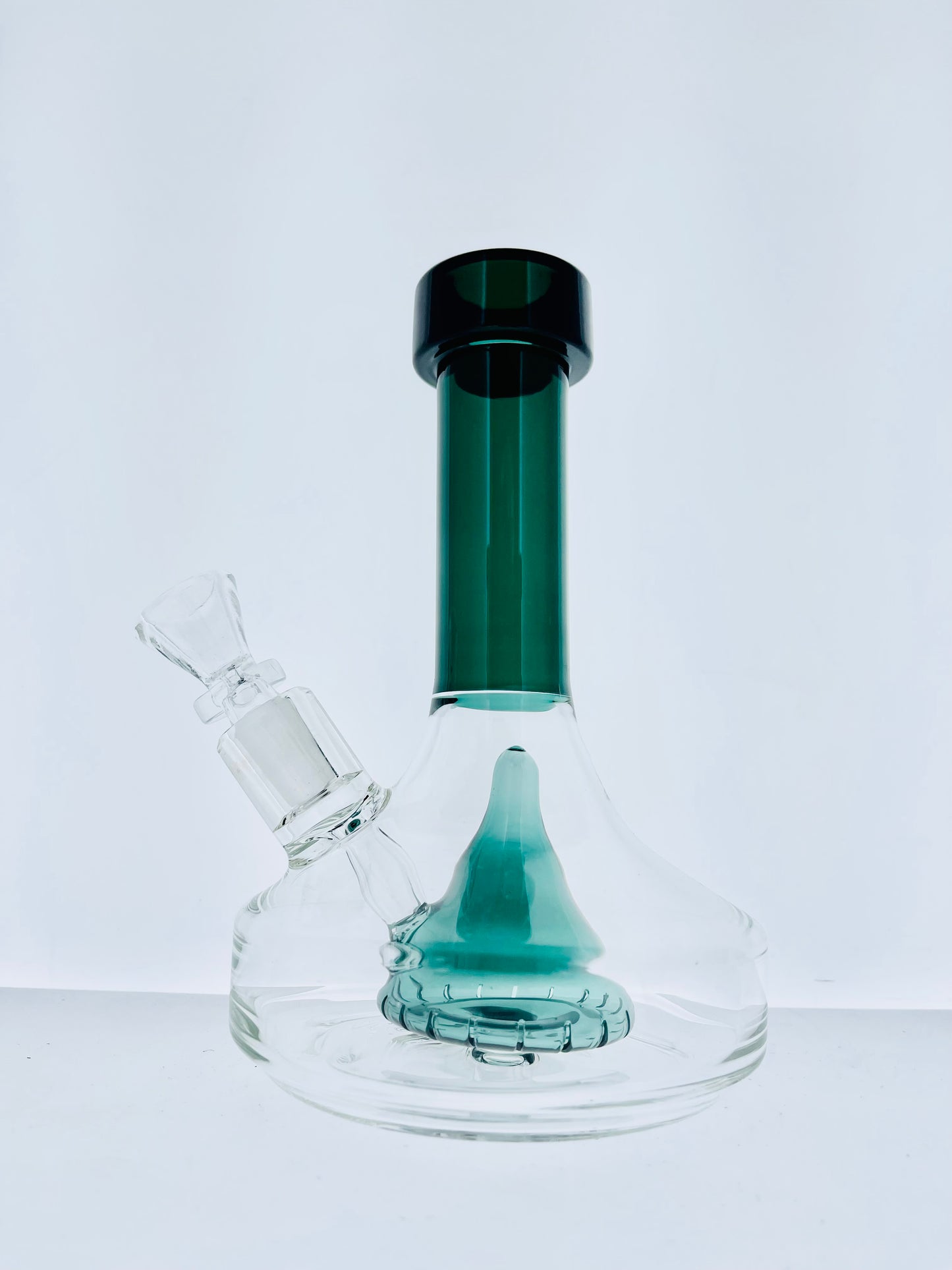 8" Mini Beaker w/ Pyramid Perc