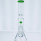 13" Diamond Base Beaker w/ Color Perc