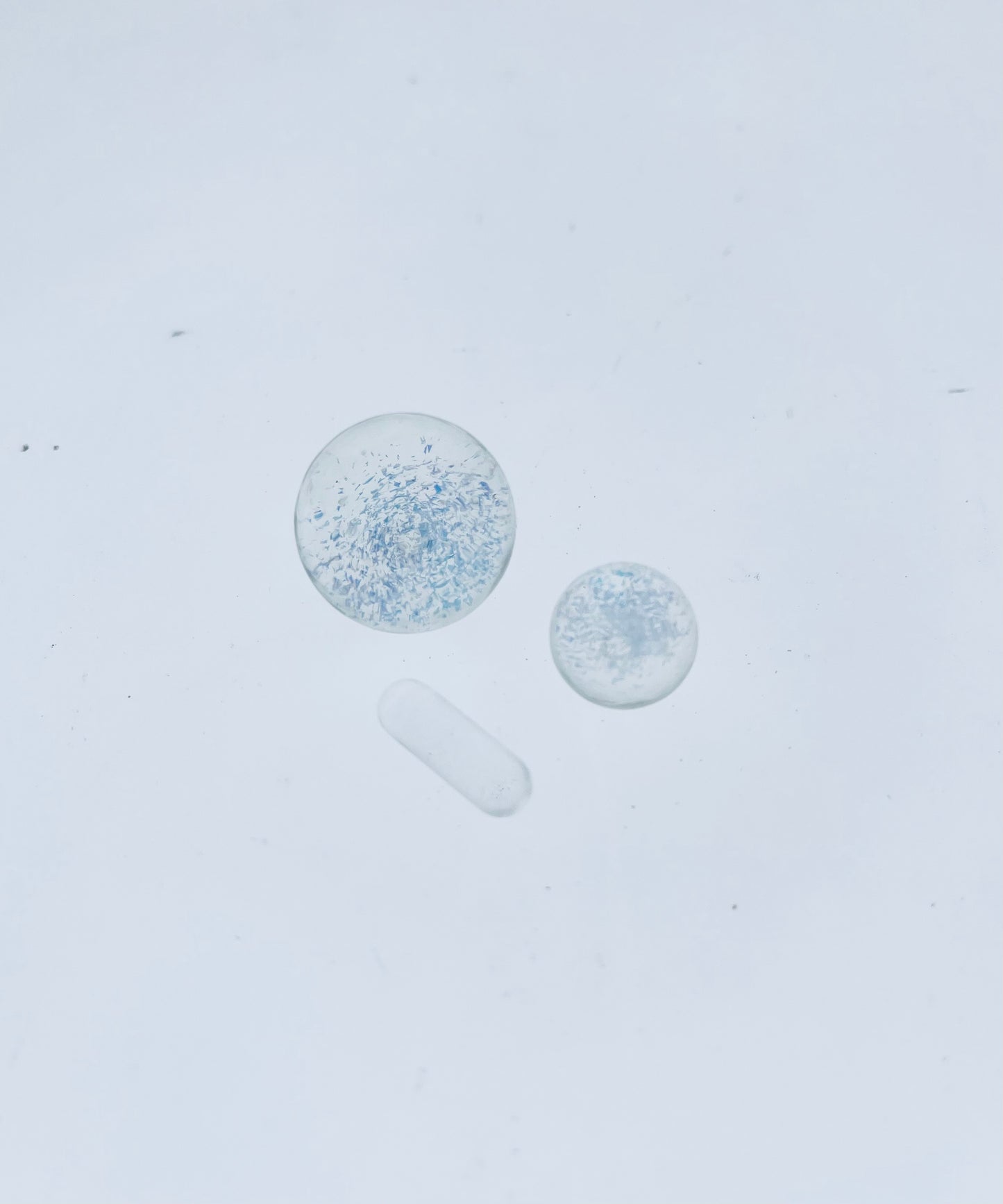 Clear Dicro Marble Set