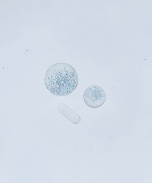 Clear Dicro Marble Set