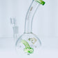 6.5" Bubble Rig w/ Color Mouth & Inline Perc