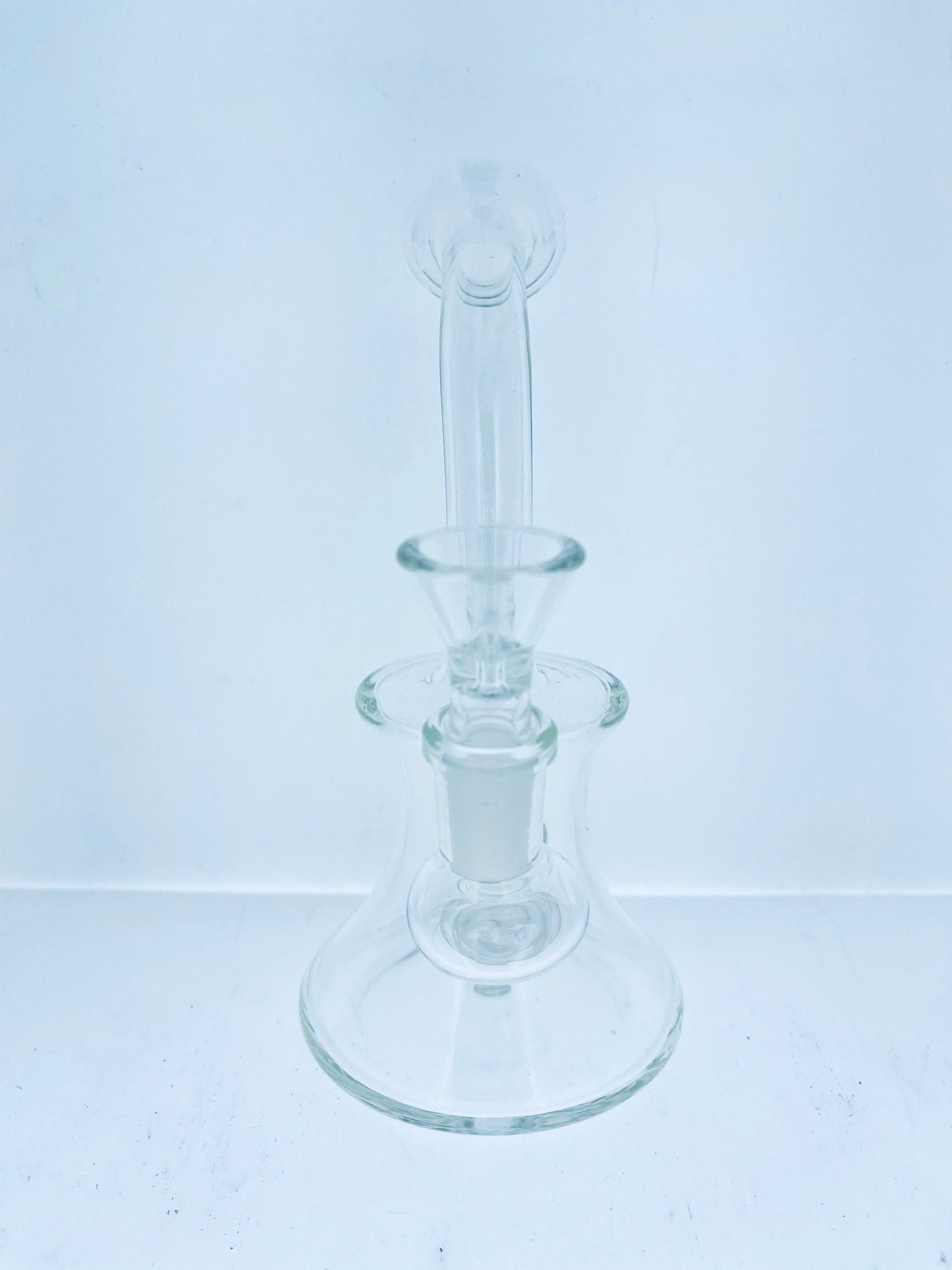 6.5" Clear Rig w/ Showerhead Perc