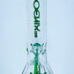 Phoenix 10"Diamond Base Beaker w/ Color