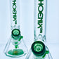 Phoenix 10"Diamond Base Beaker w/ Color