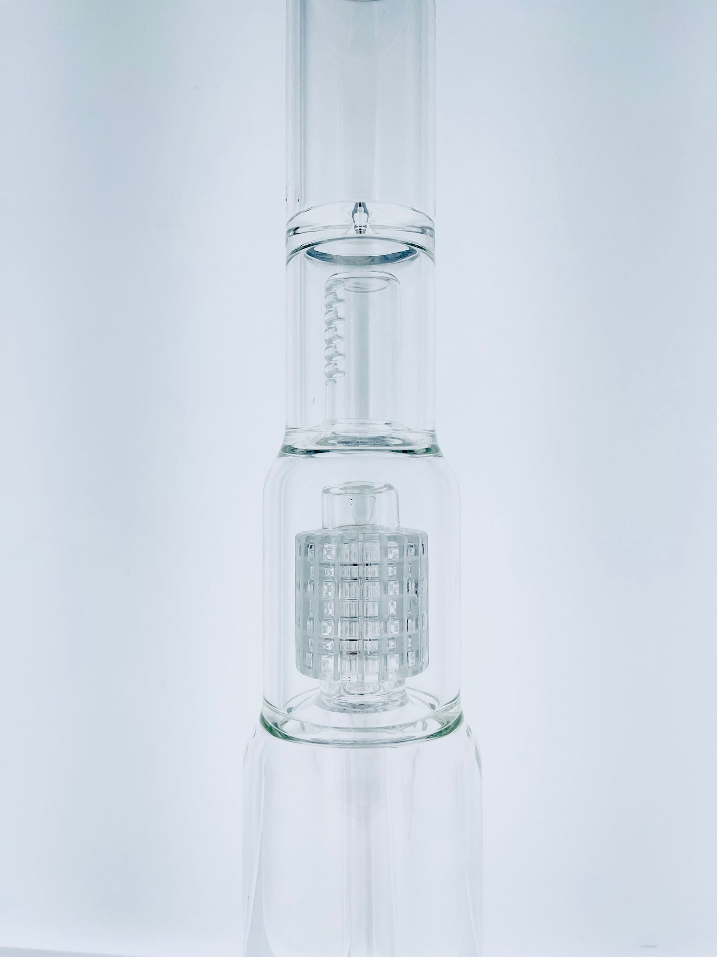 13" Matrix Perc Straight Tube w/ Splash Guard