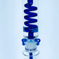 Phoenix 19" Color Accent Beaker w/ Shower Head Perc & Glycerin Coil