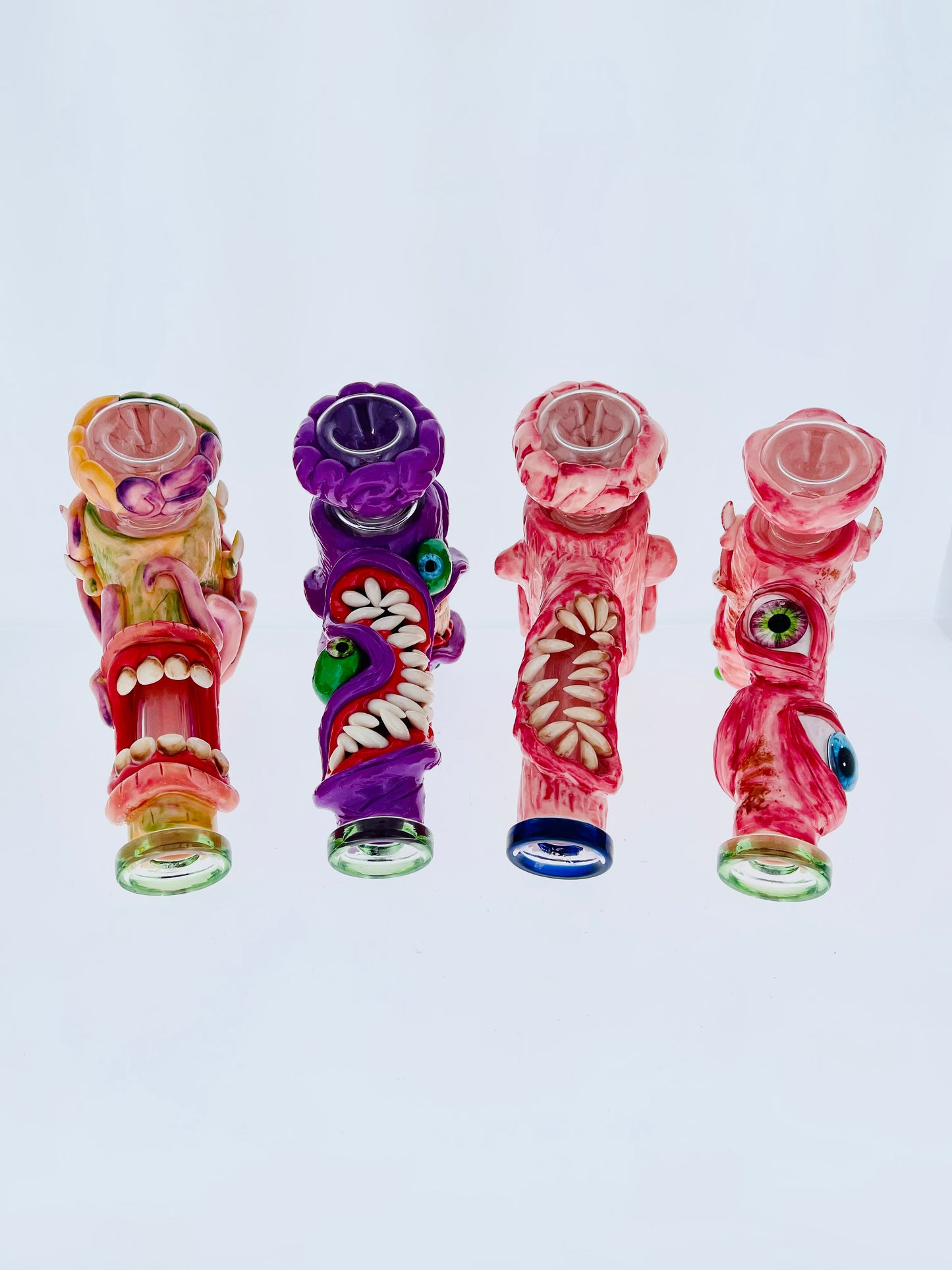 3D Monster Painted Hammer & Bowl