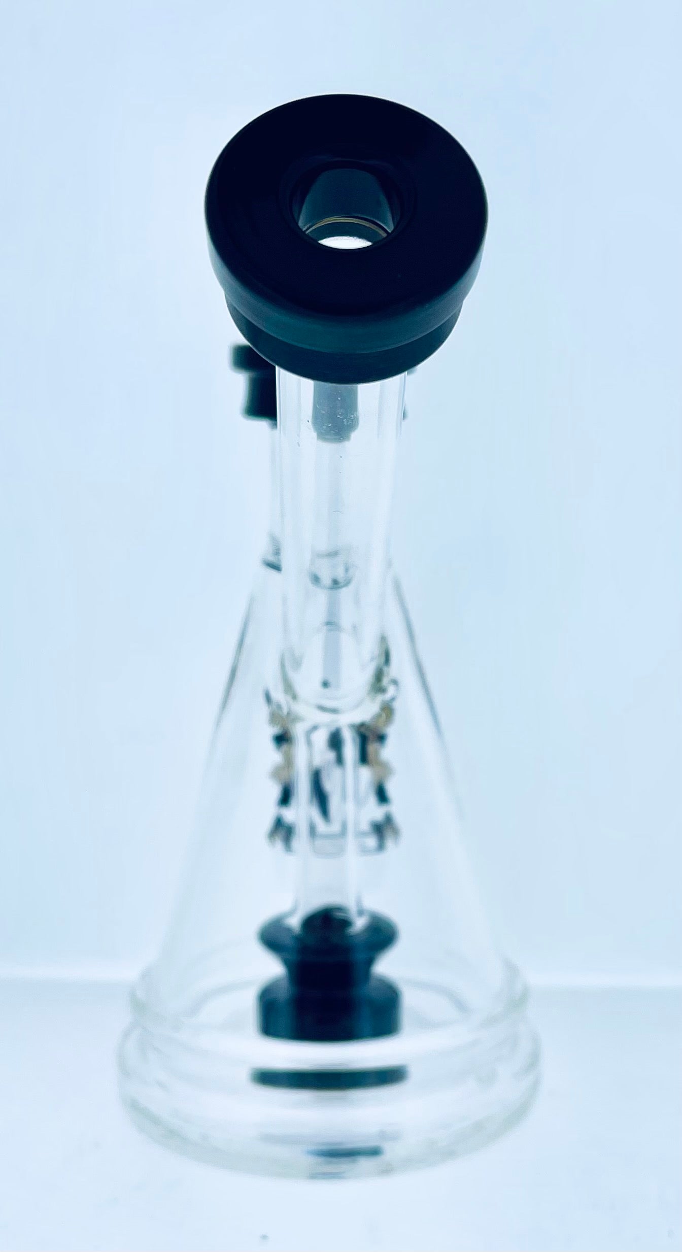 Phoenix Bent Neck Beaker w/ Color Showerhead Perc & Accents