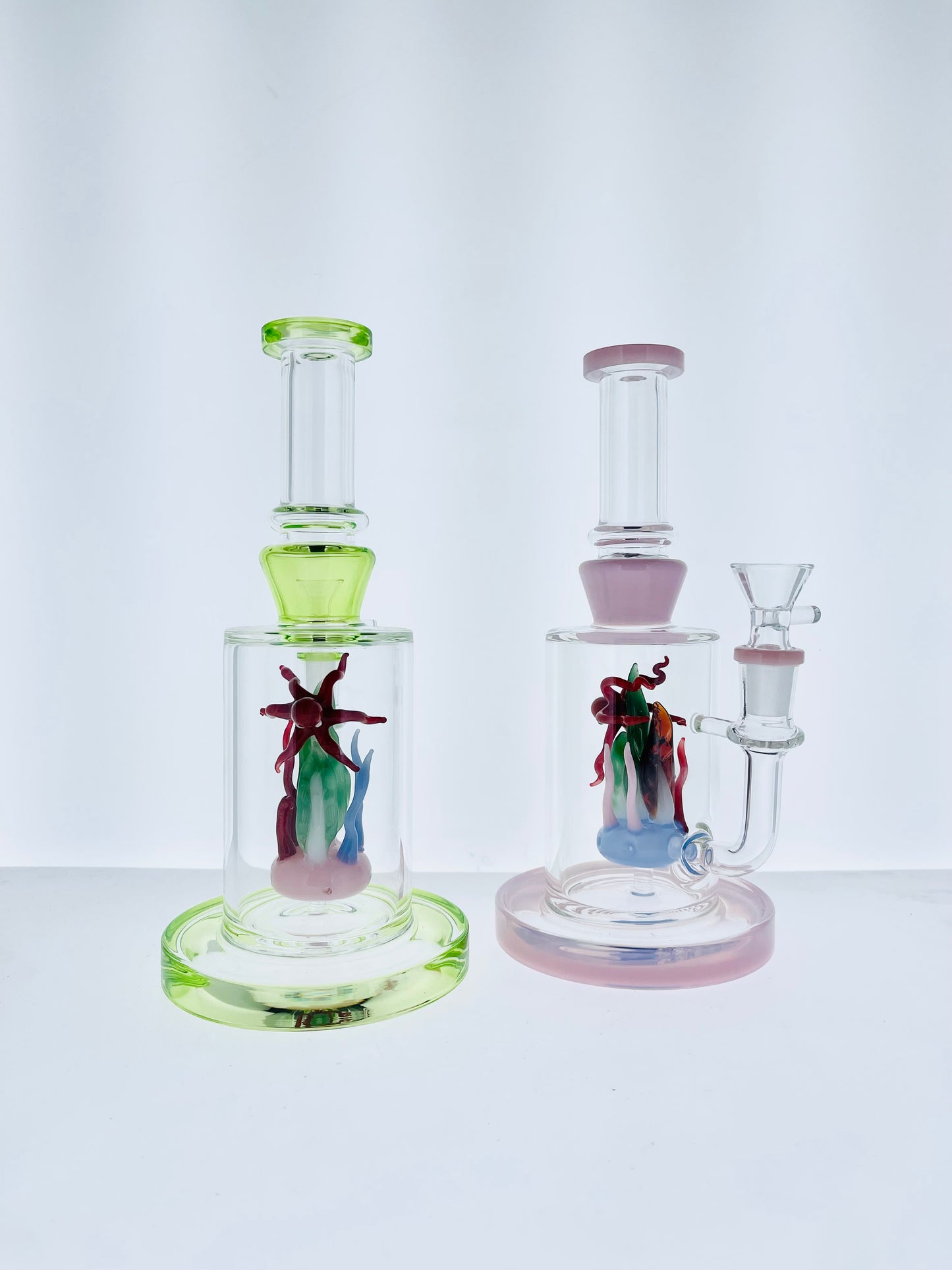 9" Octopus Rig w/ Color Accents